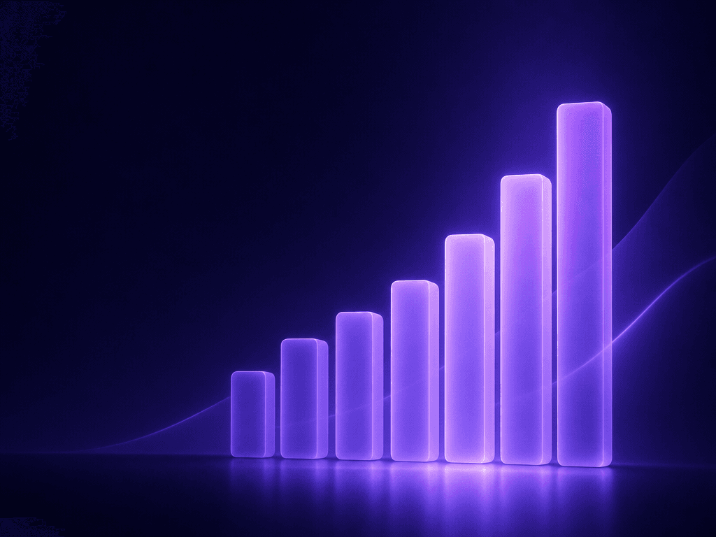 Illustration of an empty analytics chart